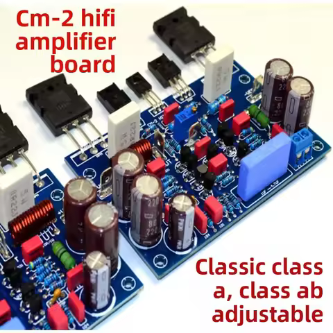 CM-2 Fully Discrete HiFi Fever Amplifier Board, Adjustable Class A and Class B, Ultra 1969 3886 7994