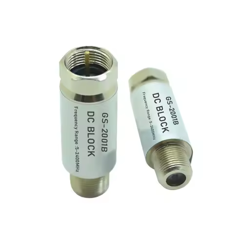 KOQIT Low Frequency Coaxial RF Satellite Direct Cable DC Blocker Mini Circuits F Type DC Block SMA D
