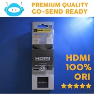 SONY HDMI CABLE - HDMI TO HDMI CABLE - GOLD PLATE 2M ORIGINAL 100%