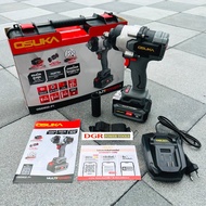 OSUKA บล็อกไฟฟ้าไร้สาย บล็อกแบตเตอรี่ รุ่น OSID832-P1 Oแรงบิด 920Nm มาพร้อมกล่องใส่ แบตเตอรี่ 1 ก้อน