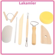 LAKA 8pcs Pottery Sculpting Set, Carving Tools Double-Sided Clay Sculpting Tools Set, Professional S