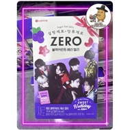[Limited ENHYPEN Edition] Lotte ZERO Sugar Free Jelly Blackcurrant Berry (14g x 11 Packs) | with ENH