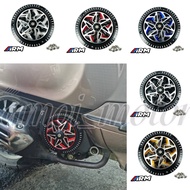 Spinner Cover Fan Arumi Swivel Cover Radiator Cover Fan UNIVERSAL Radiator Spinner Cover Motorcycle