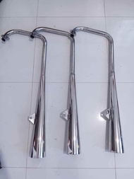 BAJAJ CT 100 old model Chicken Pipe Pure Stainless