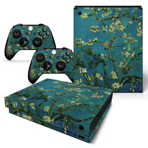 For XBOX One X console skins vinyl sticker protector wrap for controller cover sticker Farcry5 farcr