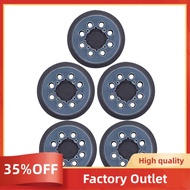 5PCS 125mm Sanding Disc Backing Pad 8 Hole Hook&Loop Abrasive Wheel for DWE6423/6423K DCW210B Orbita