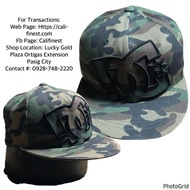 DC Snapback Cap in camouflage print size 6 1/2 - 6 7/8 fitted Hat C 0054