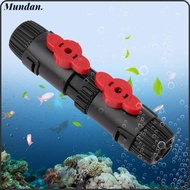 MUNDAN Aquarium Filter Connector, 16-22mm Water Control Valve Aquarium Hose Connector, Cleaning Tools Turtle Tank Plastic Quick Release Connector Aquarium