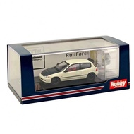Hobby Japan 1:64 Scale For EG6 JDM Style Customized Version With Engine Display White HJ642017AW Die