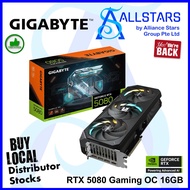 Gigabyte GeForce RTX 5080 GAMING OC 16G PCI-Express Graphics Card (GV-N5080GAMING OC-16GD) (Warranty