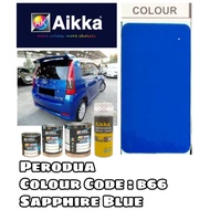 AIKKA Automotive Paint / Perodua B66 SAPPHIRE BLUE / myvi // Touch Up Paint / DIY Cat Spray Tin / Ca