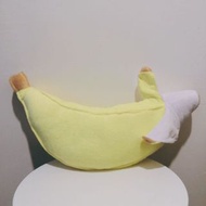 香蕉 絨毛 夾娃娃 水果 整人 玩偶 搞怪 交換禮物 抱枕