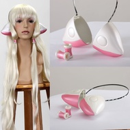 Anime Chobits Chii Eruda Cosplay Prop Ears Headset Pink Horn Hairband Headband Accessory Women Girl 