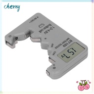 CHERRY Digital Battery Tester, Digital Display Universal Compatibility Digital Battery Checker, Smal