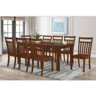 Dining set/ Dining table/ dining chair/ table 8 seater set /chair/ meja/ kerusi/ meja makan 8 kerusi