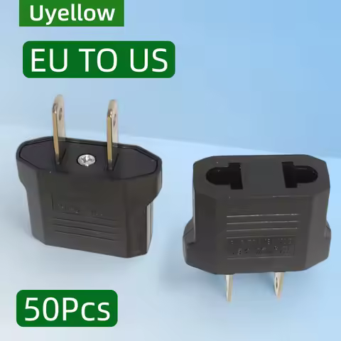 Uyellow EU To US Plug Adapter Euro KR Plug Adapter Travel KR Adapter Electric US KR Plug Converter P