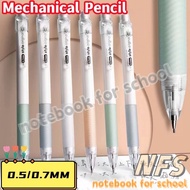 NFS 0.5mm/0.7mm Mechanical Pencil HB Automatic Pencil with Eraser