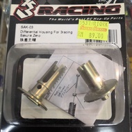 3RACING SAK-03 DIFFERENTIAL HOUSING FOR 3RACING SAKURA ZERO