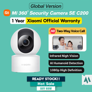 Xiaomi กล้องวงจรปิดแบบ360องศา2K C300ทุกรุ่น360 ° Mi CCTV รักษาความปลอดภัยในบ้านการมองเห็นได้ในเวลากลางคืน APP Conrtol