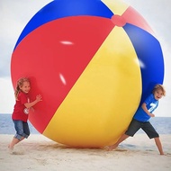 《821》130 m./150 m./200 m. Giant inflatable beach ball large three color thick PVC water volleyball 1