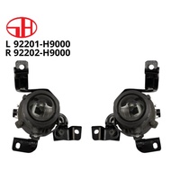 Underbody lights for KIA RIO 2018 4-door car (92201H9000 - 92202H9000)