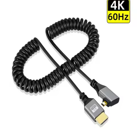 4K HDMI Cable 0.5-2.0M Micro mini HDMI-Compatible TO HDMI Minihdmi Microhdmi Cable 4k HDMI Male to M