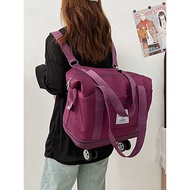 Travel Bag Backpack Detachable Universal Wheel Storage Bag Portable Double-layer Check-in Bag with W