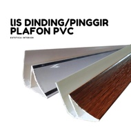 Lis Dinding Lis Plafon PVC Minimalis Aneka Motif Harga Per Meter D3V!!