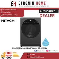 Hitachi 12Kg Front Load Washer BD-120XGV