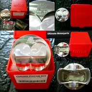 Yamaha LC135/Y15ZR Racing Forged Piston Set With Pin and Ring 57MM/65MM(Uma Racing)