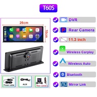 Ekleva 7 "/9"/10.26 "/11.26"/11.3 "4K Car DVR không dây Carplay Dash Cam gương chiếu hậu máy ảnh Wif
