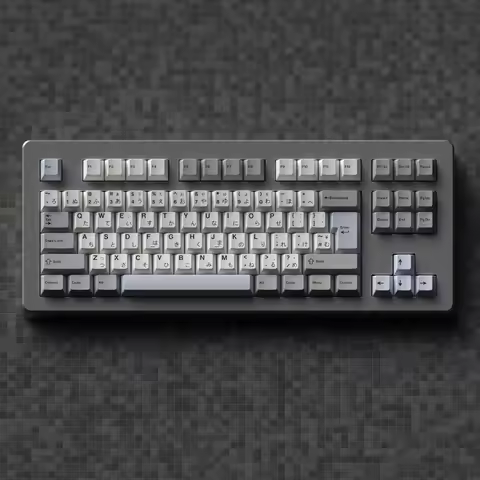 JKDK Piano Piece Theme Keycaps Set PBT Cherry Profile Custom Original Handmade Keycaps for Mechanica
