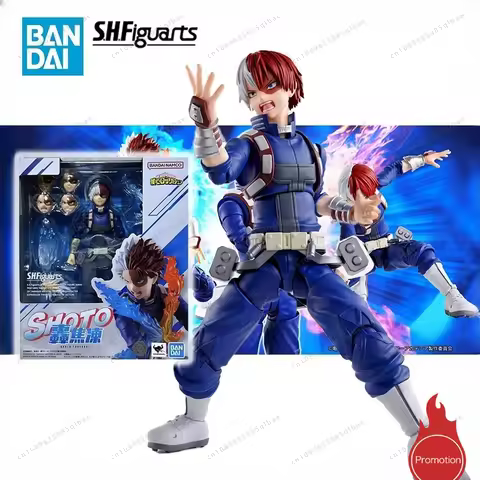 【In Stock】 Bandai S.H.Figuarts SHF Shoto Todoroki My Hero Academia in Stock Anime Action Collection 