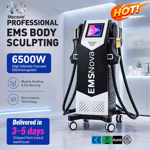 EMS Body Slimming Machine Electrical Muscle Stimulation for Sculpting Fat Burning Weight Control Car