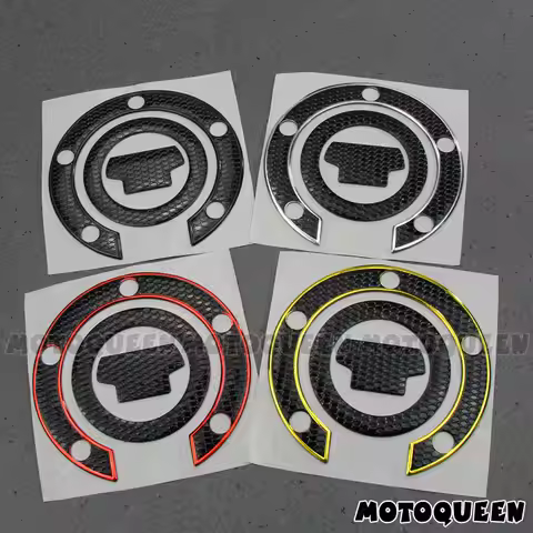 Motorcycle Gas Fuel Oil Cap Tank Pad Protector Decals Stickers for YZF-R1/R6 FZ1 FZ6 FZ6N/8N/09 XJ6