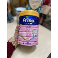 [DATE 2027] Friso mum powdered milk can 900g - orange flavor - Free birth bag