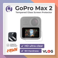 Tempered Glass HD for GoPro MAX2 Action Cam Anti-Scratch Screen Protector for GO PRO MAX 2 Version i