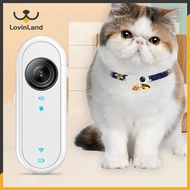 Lovinland Pet HD Không Dây Pet camera ghi âm Chống Rung Chống Thấm Nước Camera hành động mini Cho Vậ