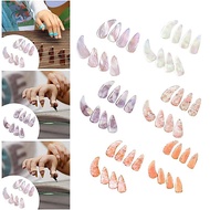 [Fenteer] Guzheng Finger Picks Professional Thumb Picks Double Sided Compact Design Nail Covers for 