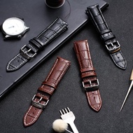 2024❁ XIN-C时尚4 Watch straps for men and women genuine leather watch accessories suitable for Seiko Longines Seamaster Speedmaster for/Omega/Butterfly