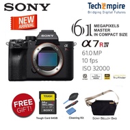 Sony A7R IV/A7R Mark IVA / A7R MK4 Body +Tough (64GB)+Cleaning Kit+Belloy Bag (SONY MALAYSIA WARRANT