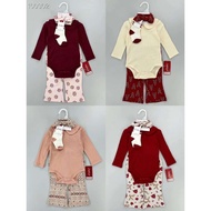 [3m-12m] PL Baby Christmas Outfit Set For Baby Girl