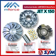 SYM JETX-150 JET X 150 SE FRONT PULLEY CVT SET WITH FAN PULLEY PIN DRIVE FACE DEPAN PULLI SYM ORIGIN