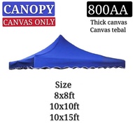 8x8 10x10 Canvas only market canopy / kanvas kanopi / kain kanopi khemah pasar