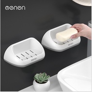 EONON Wall Mounted Bath Soap Tray, High Quality ABS Plastic Bath Soap Rack (Real Photo Video)