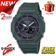 (Ready Stock Free Shipping) jam tangan lelaki G Shock Watch GA2100 Men Sport Watch Dual Time Display