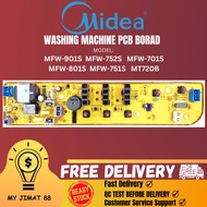 MIDEA WASHING MACHINE PCB BOARD MFW-901S/ MFW-752S/ MFW-701S/ MFW-801S/ MFW-751S/ MT720B