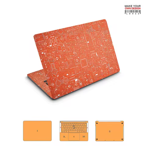 Colorful Marble Laptop Sticker Skin 11/12/13/14/15/16 Inch for MacBook Air 11 Air 13.3 2020 Pro