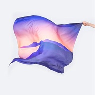 Rust and Stardust - Dawn, Silk Scarf, Tencel Scarf, Tencel Silk, Shawl