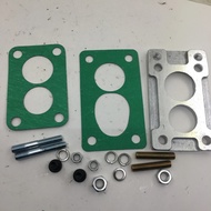 SherryBerg fajs EMPI Weber Carburettor Adapter kit To DGV for Suzuki Nissan Weber carburetors WEBER 
